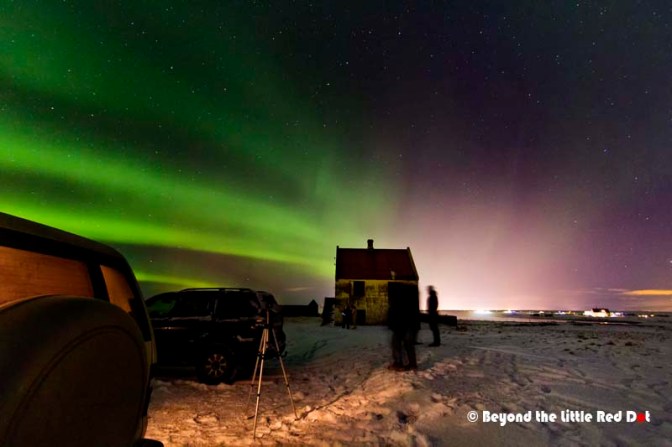 A behind the scenes shot. The SUV's which brought us here, somewhere on the Reykjanes Peninsular between Reykjavik and Keflavik Airport, near the coast.