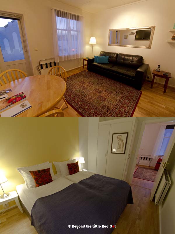 Our comfy home away from home for our stay in Iceland.