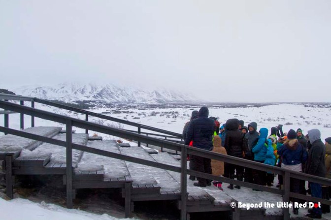 A mock up of the parliament where the Viking chieftains would meet.