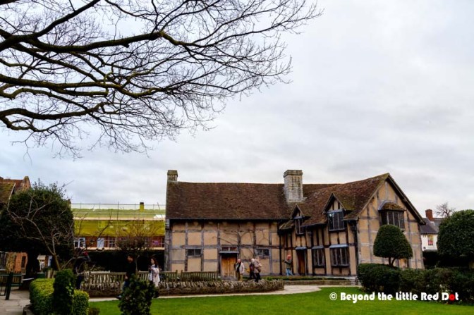 After touring the inside of the house, we exited into the garden behind which is actually quite beautiful.