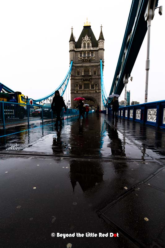 Another wet day as we faced more English weather.