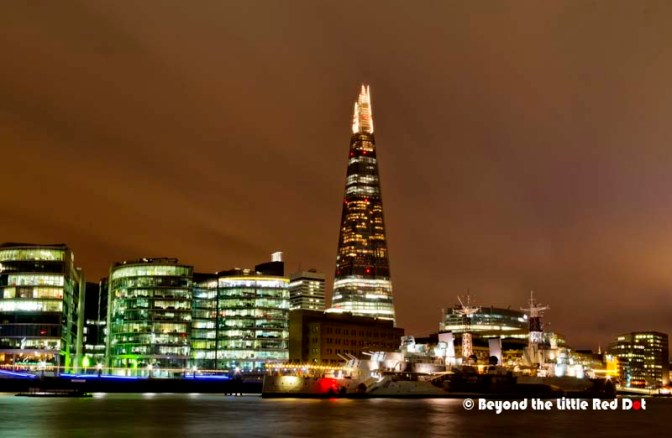 The latest skyscraper to grace London's skyline, The Shard.