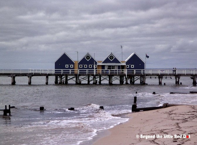 The visitor center at the start of the jetty.