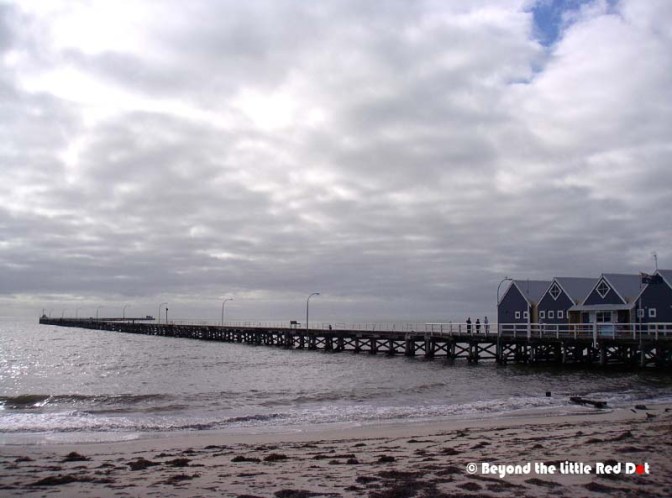 The Busselton Jetty. It's a really long walk to the end point.