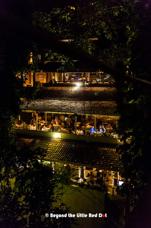 Quite romantic at night.