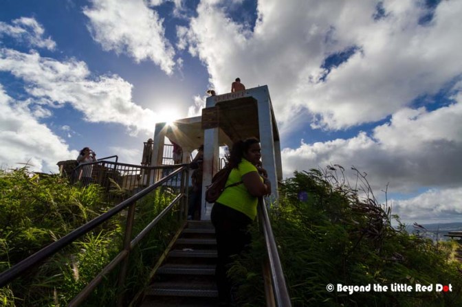 I finally reached the top most lookout point.